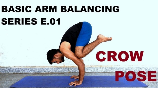 'YOGA ASANAS E.01| CROW POSE| In Hindi'