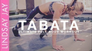 Tabata - Full Body | Ultimate 4 Minute Workout