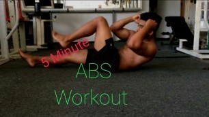 5 Minute ABS Workout