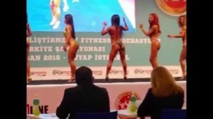 '2016 türkiye şampiyonası avrupa finalleri bayanlar fitness bikini -tiger gym sporcusu'
