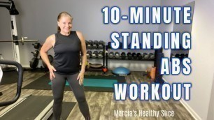10-Minute Standing Abs Workout