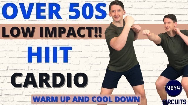 'HIIT WORKOUT OVER  50 | LOW IMPACT | FOR BEGINNERS'