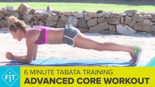 'Advanced Tabata Workout For Your Core – 6 Minutes Of Planks'