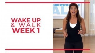 'WAKE UP & Walk! Week 1 | Walk At Home YouTube Workout Series | Mini Walk & Sculpt Arms'