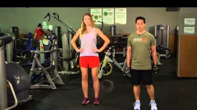 'Fitness Tips with Ashleigh McIvor & Kendrick - May 11, 2015 - Lunge'
