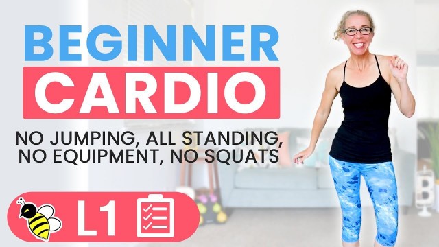 Low Impact Cardio for ACTUAL Beginners, 30 Minute Home Workout