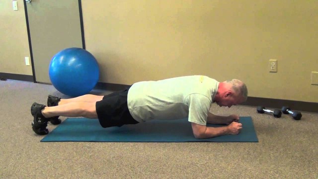 'Fitness Over 50: Prone Planks'