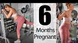 '6Months Pregnant Booty Day Workout'