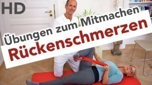 'Rücken Übungen // Rückenschmerzen, Faszien Training, Übungen für den Rücken, Schmerzen Rücken'