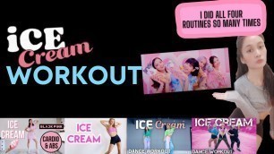 'Trying Out Ice Cream Routines of Fitness Gurus | DANCE and WORKOUT'