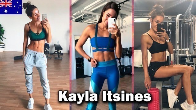 'como hacer ejercicios en casa faciles | By: Kayla Itsines ⚡️ |  Workout Motivation 