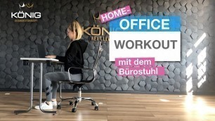 'Home Office Workout | 8 schnelle Übungen gegen Rücken- und Nackenschmerzen'