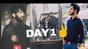 'A 100 DAYS GYM CHALLENGE|DAY1|HUZAIFA RANA|CHAUDHARY USAMA'