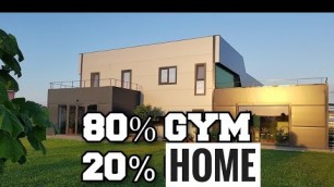 'IS THIS THE WORLD\'S BIGGEST GARAGE GYM?'