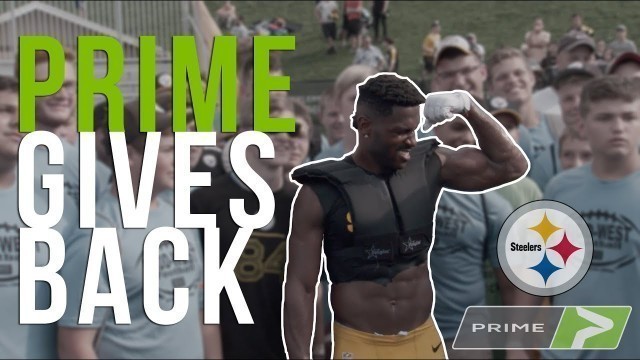 'GIVING BACK | PRIME Partners w/ the Pittsburgh Steelers'