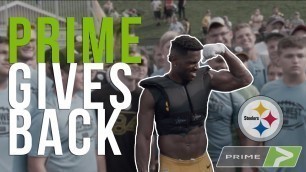 'GIVING BACK | PRIME Partners w/ the Pittsburgh Steelers'