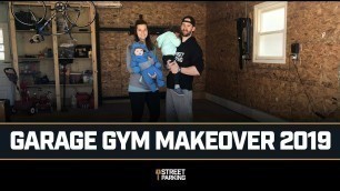 'Street Parking + Rep Fitness Garage Gym Makeover 2019 | Coach Derek Sutor'