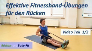'Effektive Fitnessband-Übungen für den Rücken (Teil 1)'