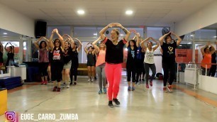 'LA CABAÑA - CUARTETO - Baila en casa con Euge - Fitness dance'