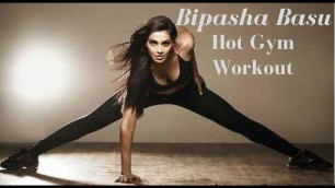 'Bipasha Basu || Gym Workout || Exercise Video || For Abs & legs'