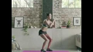 'Sweat with Kayla itsines - Fitness App Ad'