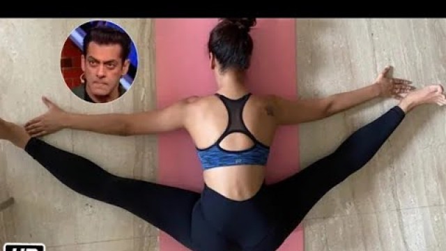 'Salman khan Chhoti Bhabhi Giorgia Andriani Glutes-Hamstrings Exercises without Gym | Best Fitness'