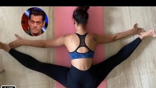 'Salman khan Chhoti Bhabhi Giorgia Andriani Glutes-Hamstrings Exercises without Gym | Best Fitness'