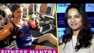 'Shikha Singh aka Alia\'s HEALTHY Body Fitness Mantra | Kumkum Bhagya'