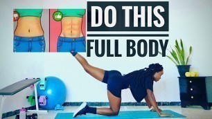 FULL BODY SWEATY FAT BURNING WORKOUT|15 Min Home Daily Exercise Routine~Janekate Fitness