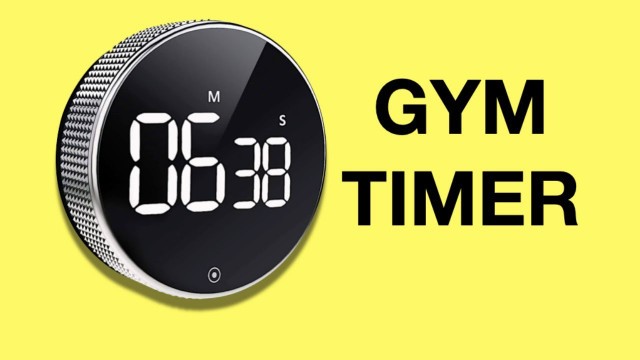 'Cheap Gym Timer for CrossFit, Intervals, Home & Garage Gym'
