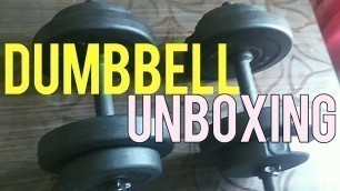 'Kore K-DM-DRB-14kg-Combo 16 Dumbbells Kit unboxing || fitness || weight loss body building