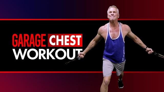 'Garage Gym Chest Workout (Bodyweight, Resistance Bands, and Dumbbells!)'