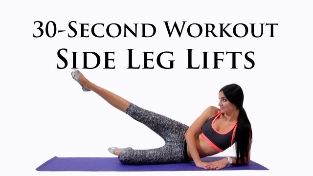 '30-Second Workout - Side Leg Lift - DiTuro Productions'