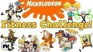'Nickelodeon Cartoon  Mania Fitness Challenge - At Home PE Distance Learning'
