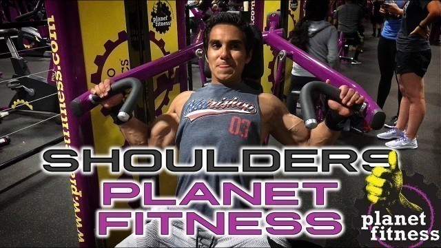 'Shoulder Workout at Planet Fitness'