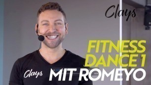 'CLAYS LIVE: Fitness Dance 1 mit Romeyo 02.06.2020'