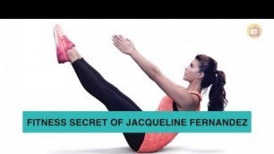 'Jacqueline Fernandez fitness mantra!'