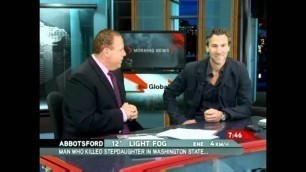 'Trevor Linden interview on Global TV regarding Club 16 - Trevor Linden Fitness'