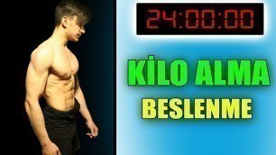 '24 SAAT KİLO ALMA BESLENMESİ  | BULK BÖLÜM : 1'