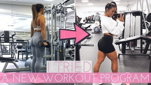 '4 WEEKS WITH A NEW PROGRAM - GLUTES & QUADS WORKOUT REVIEW (MARK CARROLL)'