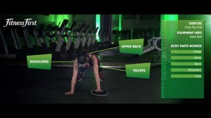 'Fitness First Freestyle exercise - Push Flip Pull - Steel Bell'