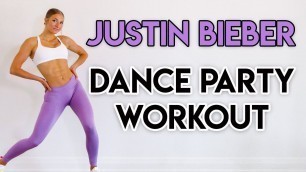 '15 MIN JUSTIN BIEBER DANCE PARTY WORKOUT - Full Body/No Equipment'