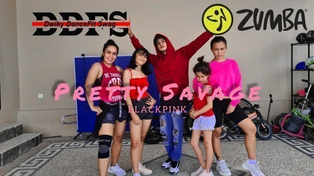 'BLACKPINK - Pretty Savage | ZUMBA | DANCE | FITNESS | KPOP | VIRAL | At Balikpapan'