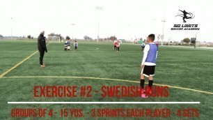 'Soccer Fitness Training: Swedish Runs'