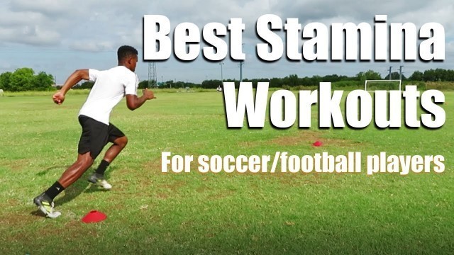 'How to improve your stamina for soccer/football | 3 drills to help you last 90 min!'