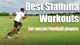 'How to improve your stamina for soccer/football | 3 drills to help you last 90 min!'