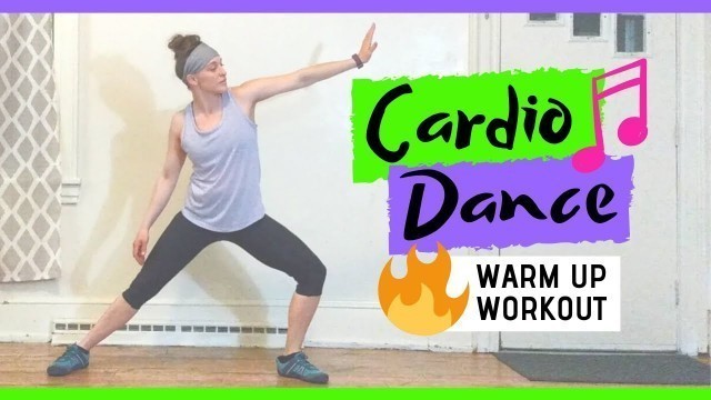 'Cardio Dance Fitness Warm Up Workout - 7 Min // Zumba Warm Up Exercise Routine - 2020'