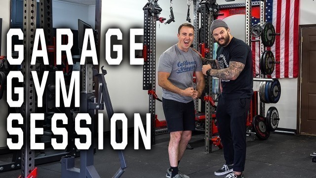 'Garage Gym Session with Matt Vincent from HVIII Brand Goods'