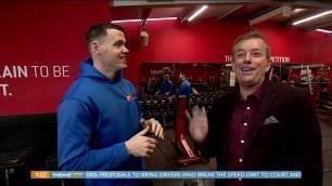 'Ireland AM live from RED MILLS Kilkenny - challenge with TJ Reid health & fitness'