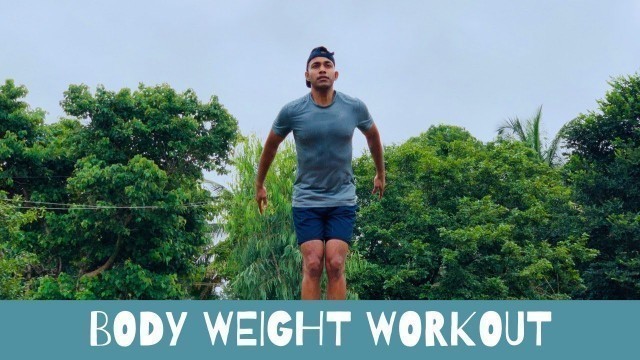 'BodyWeight Workout | Beginner | Simple Workout | Live in Style'